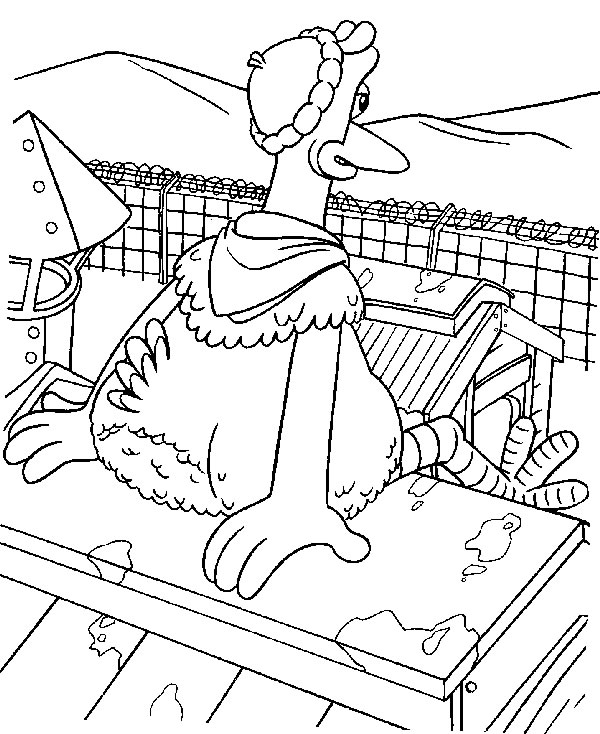 Chicken Run coloriage