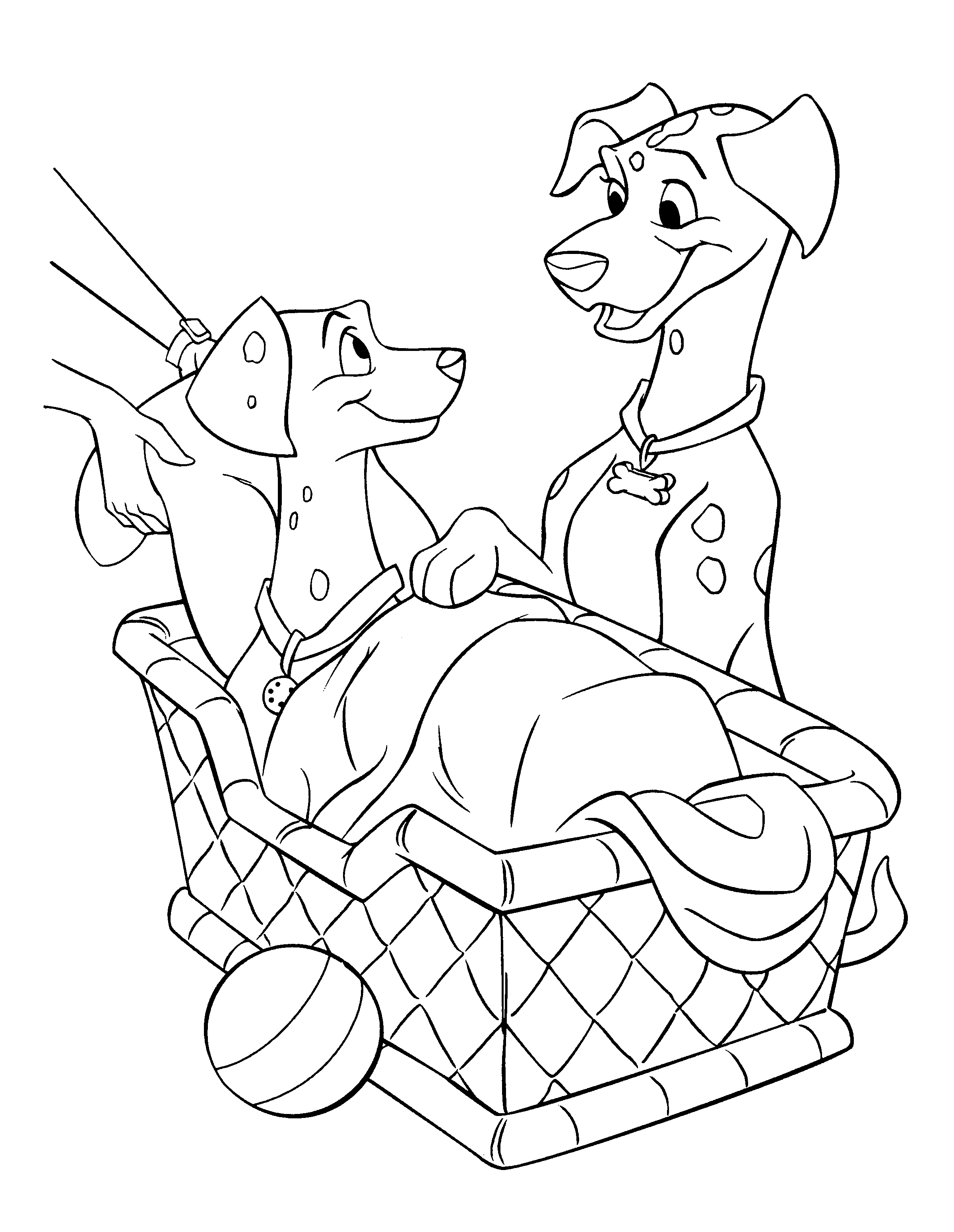 Coloriage 102 dalmatiens