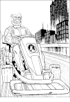 Action Man coloring page