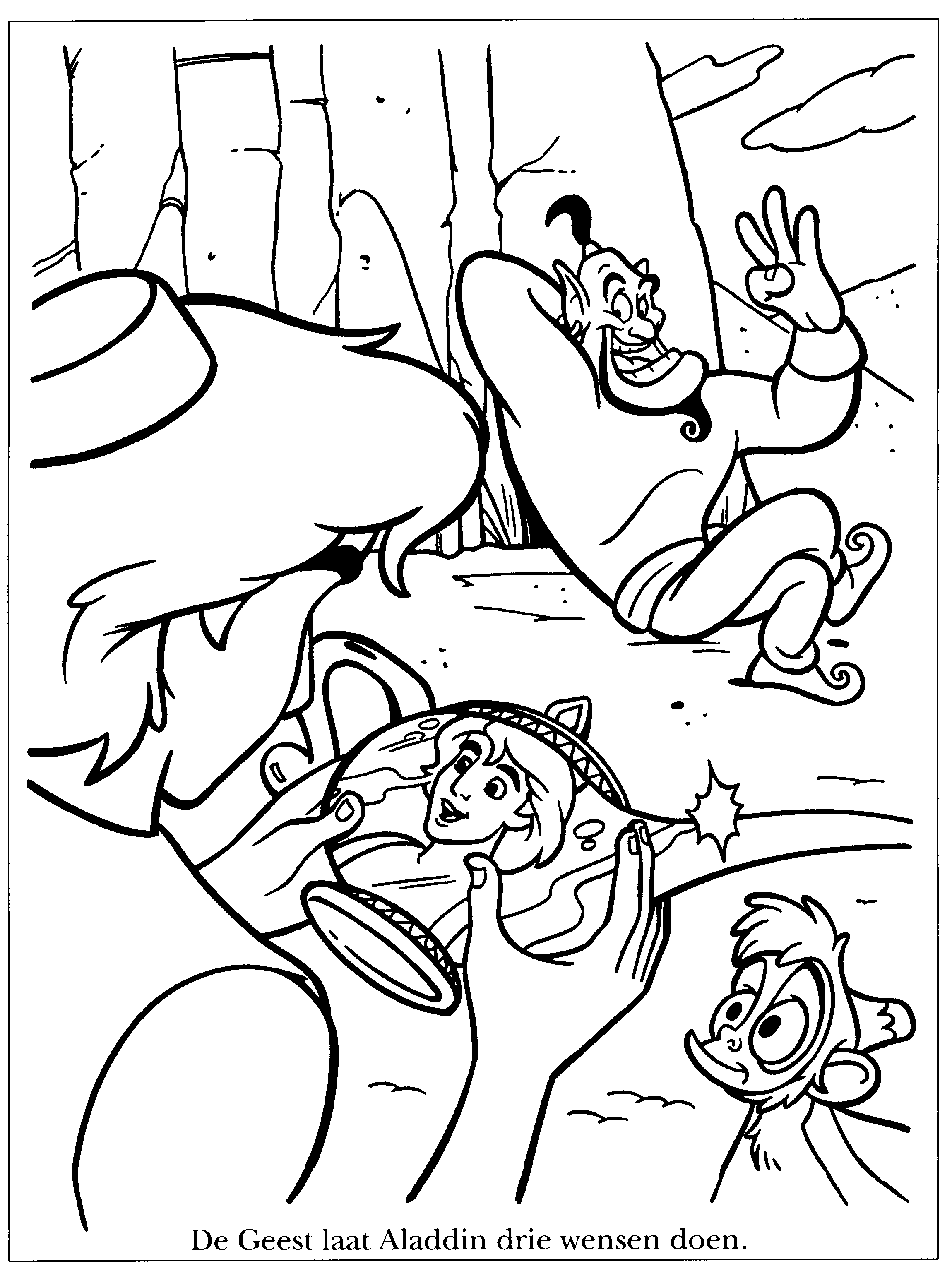 Aladdin The Return Of Jafar coloring page