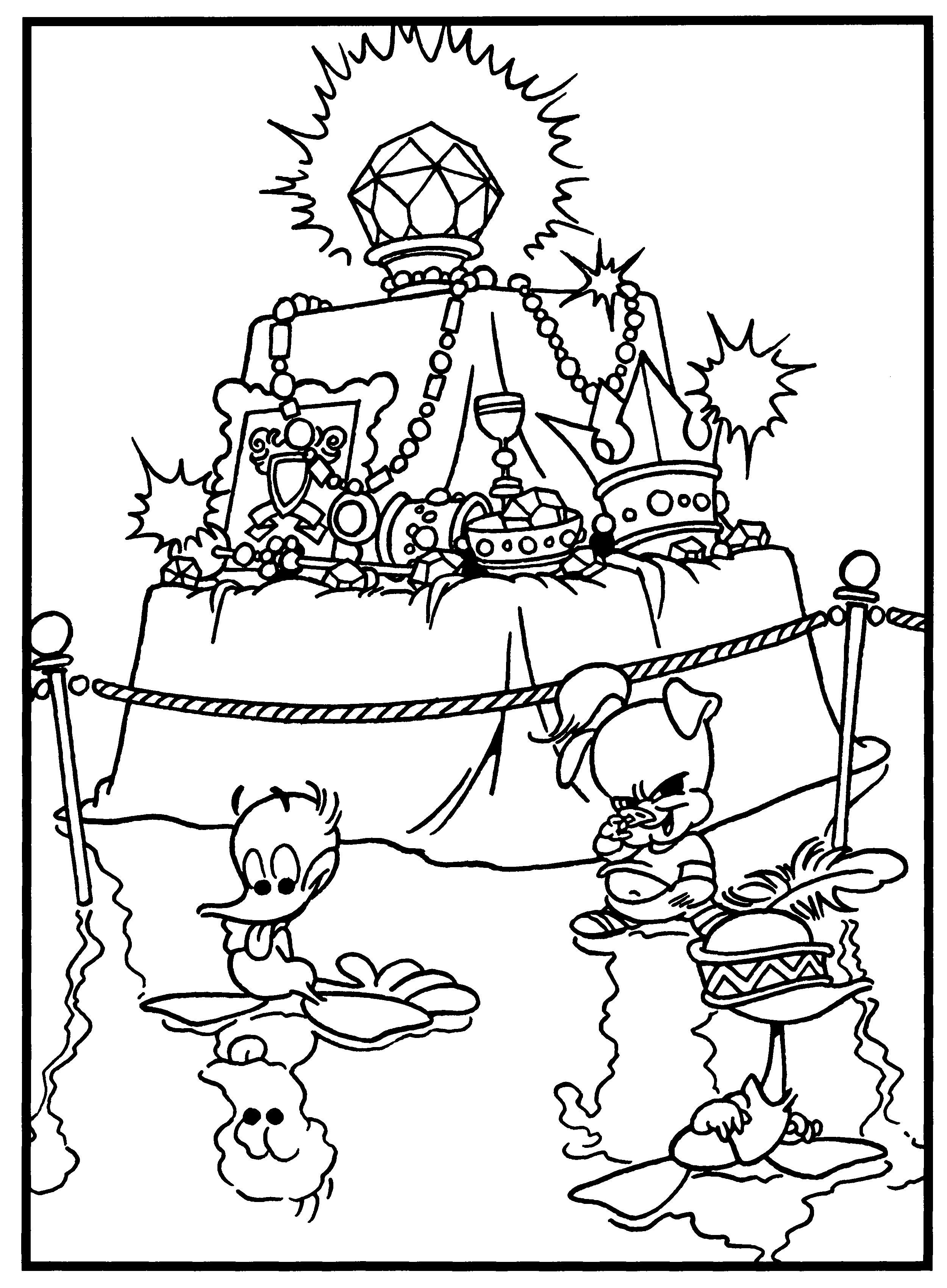 Alfred J Kwak Free coloring page