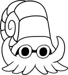 Omanyte Pokemon coloring page