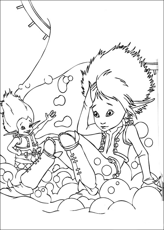 Arthur And The Minimoys coloring page