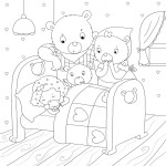 Goldilocks And The 3 Bears coloring page