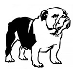 English Bulldog coloring page