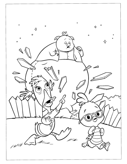 Coloriage Chicken Little