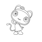 From Li Waybuloo coloring page