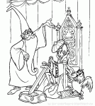 Excalibur The Magic Sword coloring page