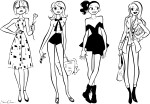 Coloriage fashion