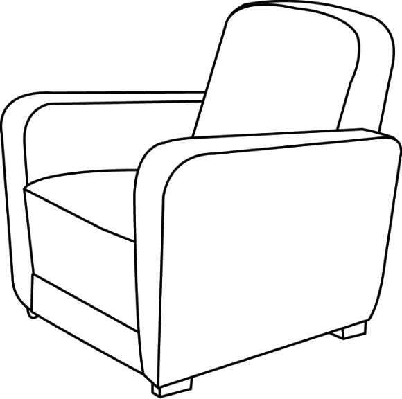 Coloriage fauteuil