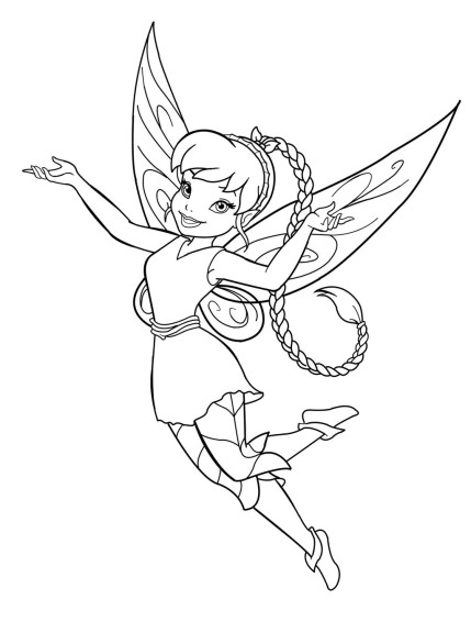 Fairy Noa coloring page