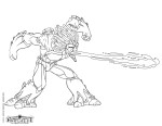 Gormiti Lord Of The Forest coloring page