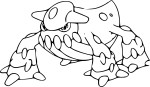 Pokemon Heatran coloring page