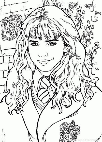 Coloriage Hermione