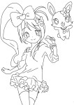 Coloriage Jewelpet Kira Deco