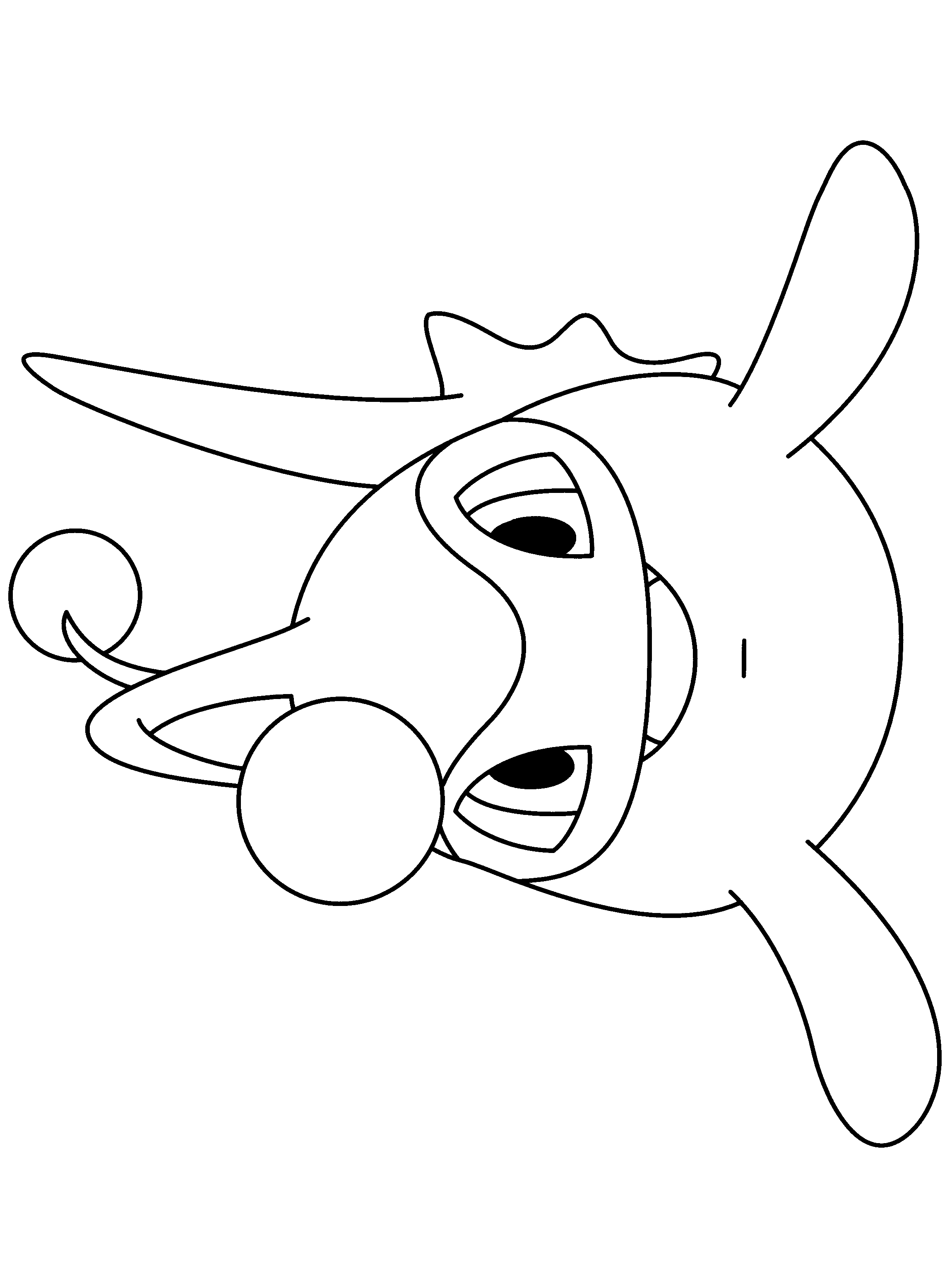 Lanturn Pokemon coloring page