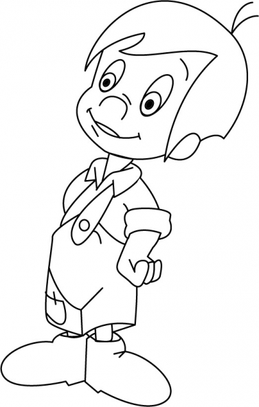 Marcelino coloring page