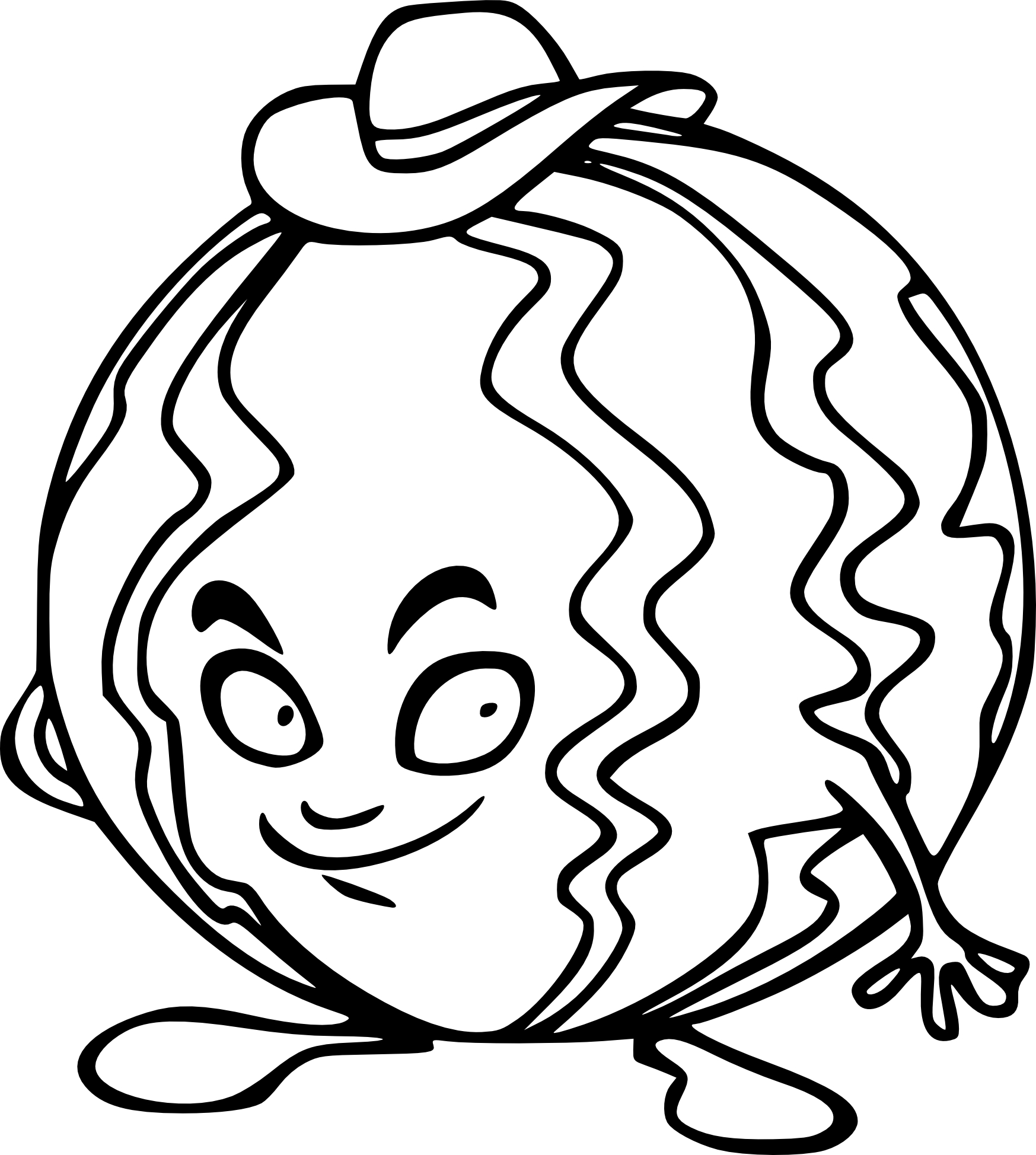 Face Paste coloring page