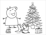 Coloriage Peppa Pig