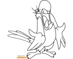 Jafars Parrot coloring page