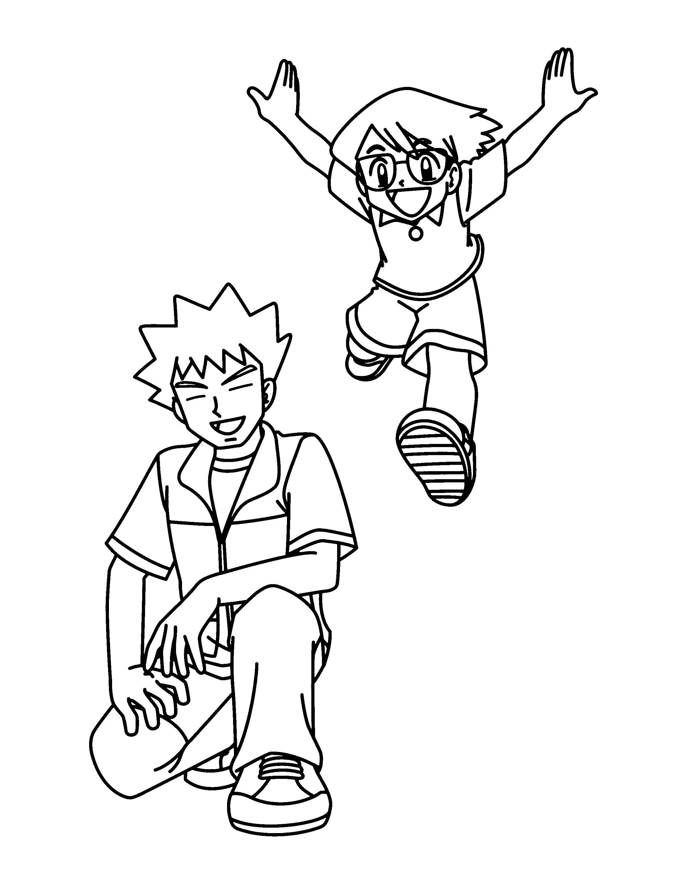Pierre And Max coloring page