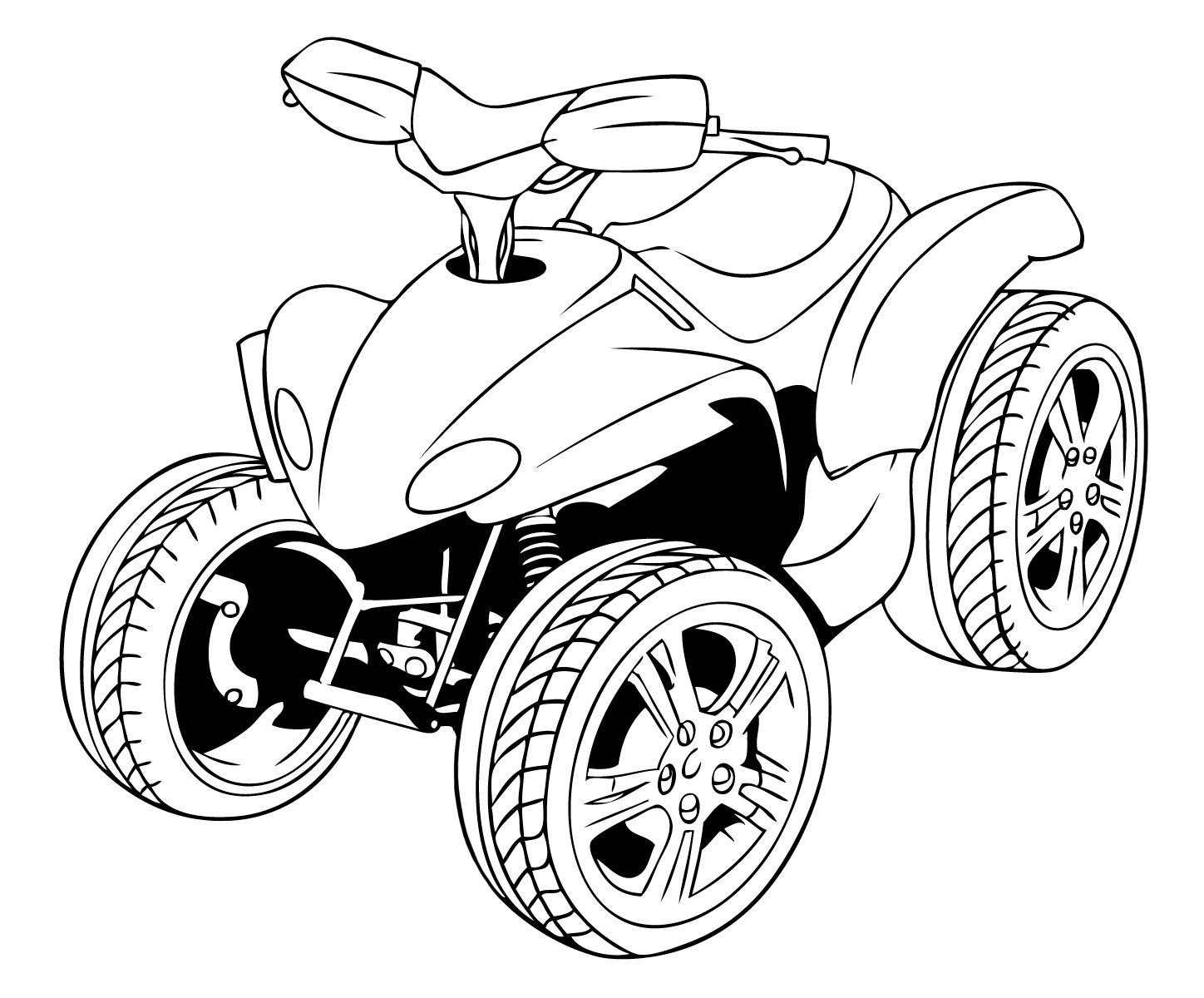 Quad Cross coloring page