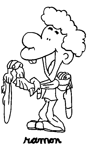Ramon Titeuf coloring page