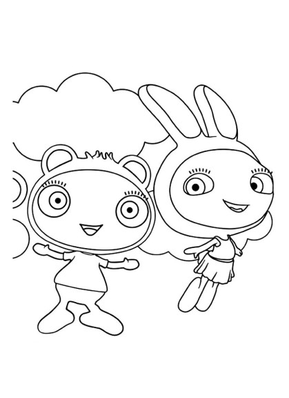 Waybuloo coloring page