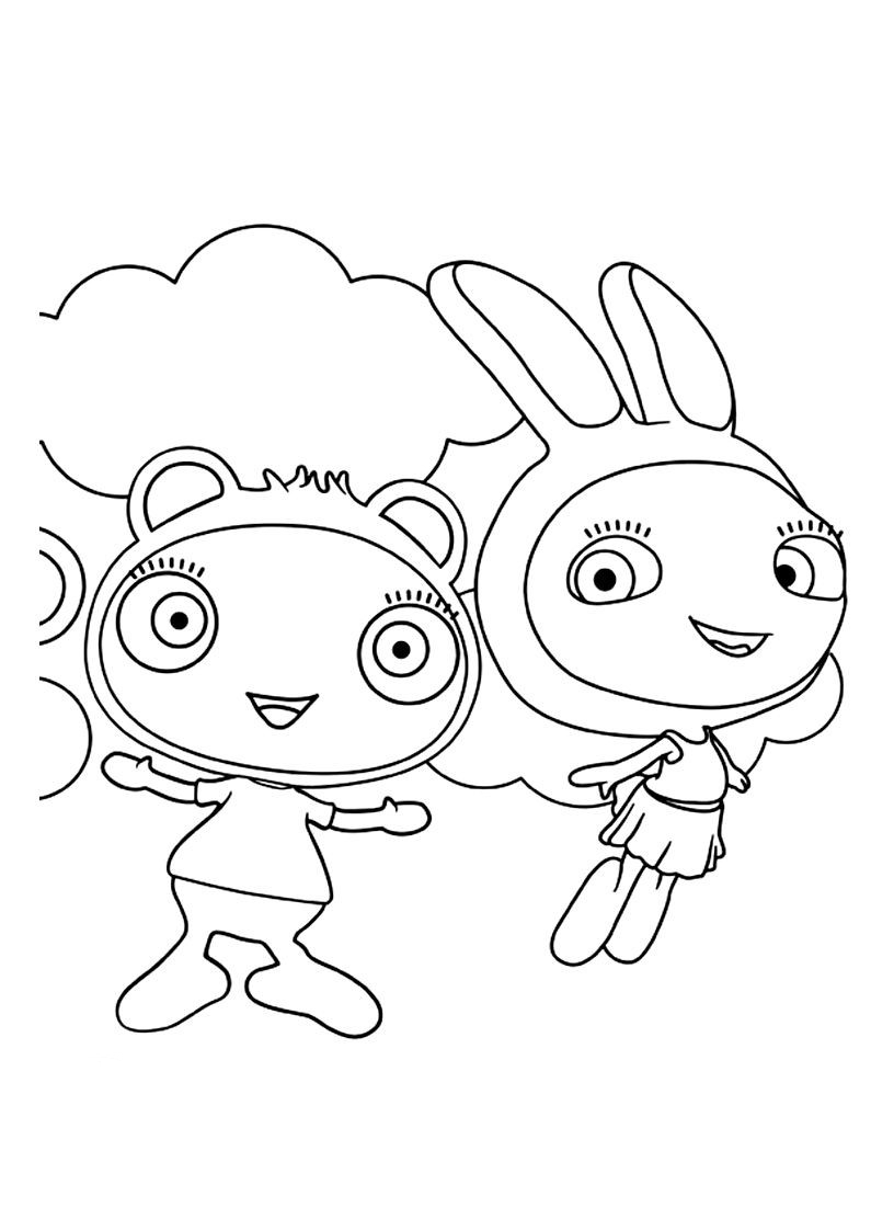 Waybuloo coloring page