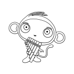 Waybuloo Yojojo coloring page