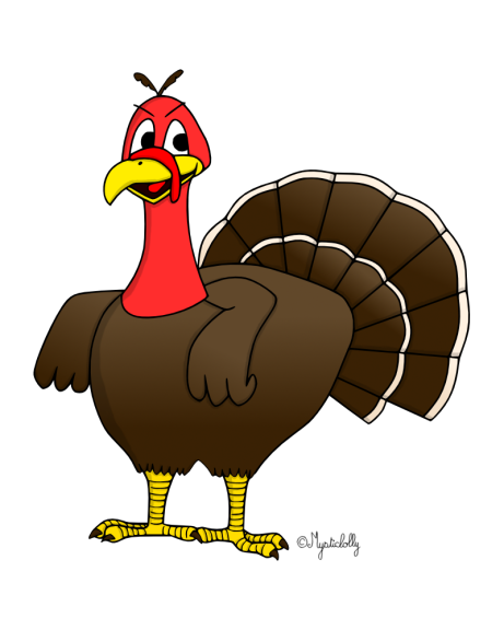 Turkey drawing and