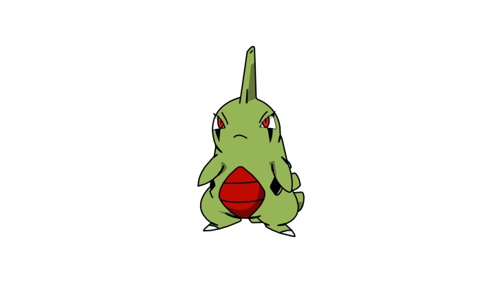 Disegno di Pokemon Larvitar da colorare