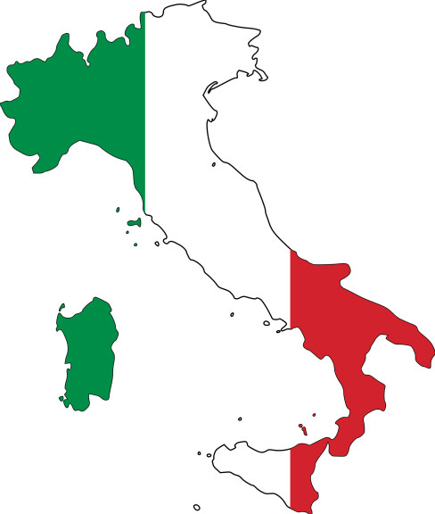 Map Italy