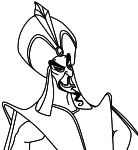 Disegno di Jafar Libero da colorare