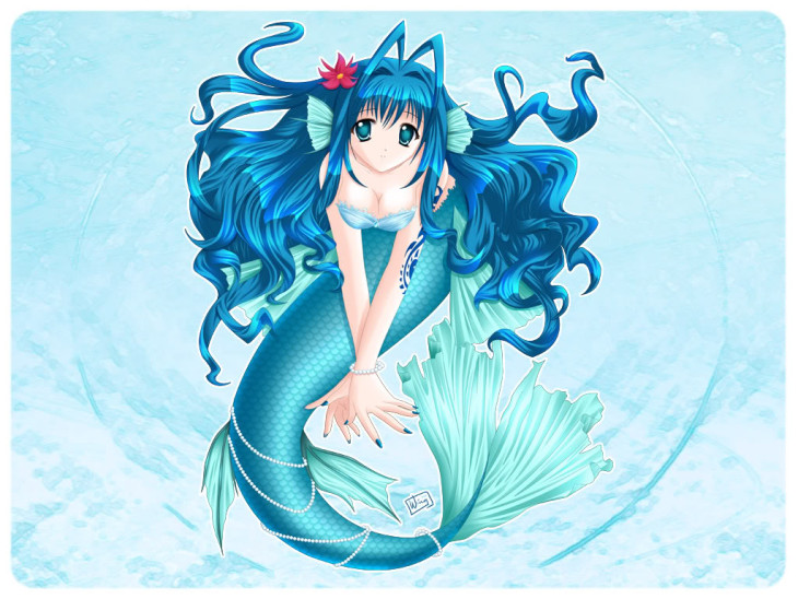 Manga fille sirene