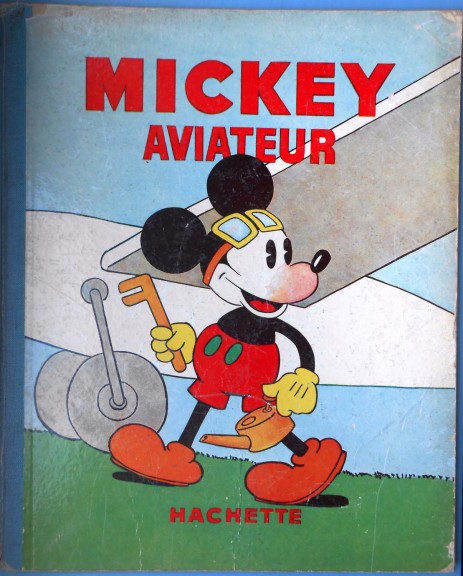 Disegno di Mickey l'aviatore da colorare