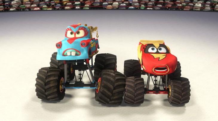 Disegno di Cars Monster Truck da colorare