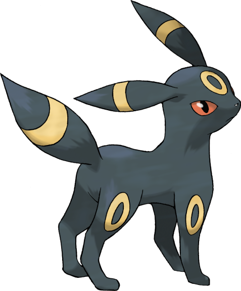 Disegno di Pokemon Umbreon da colorare