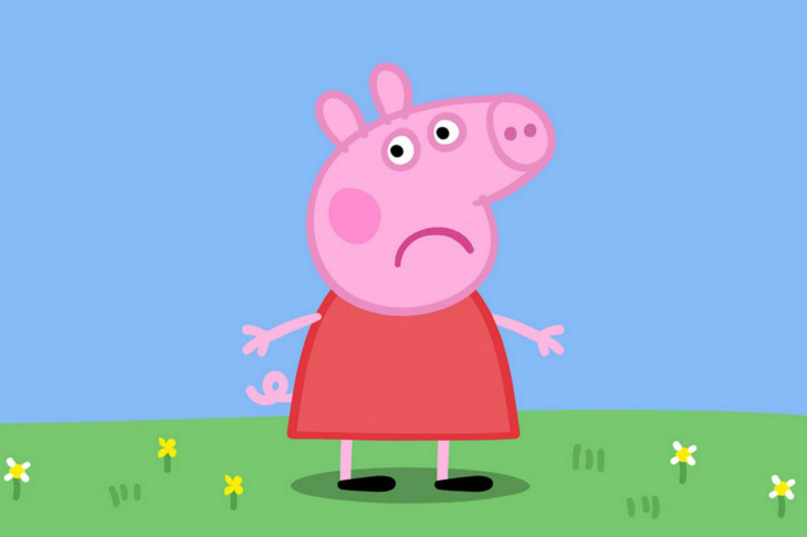 Disegno di Peppa Pig gratis da colorare