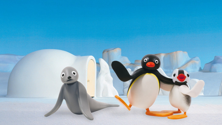 Disegno di Pingu da colorare