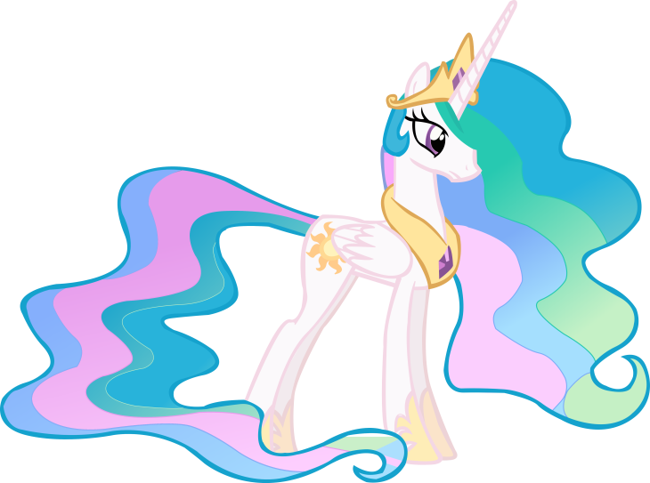 Disegno di Principessa Celestia da colorare