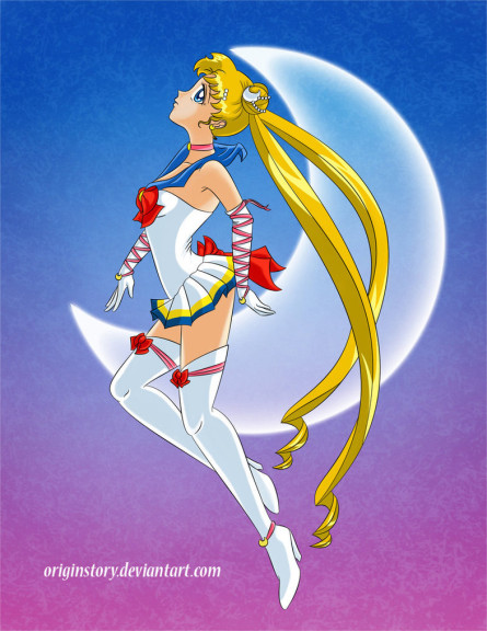 Disegno di Super Sailor Moon gratis da colorare