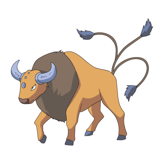 Disegno di Pokemon Tauros da colorare