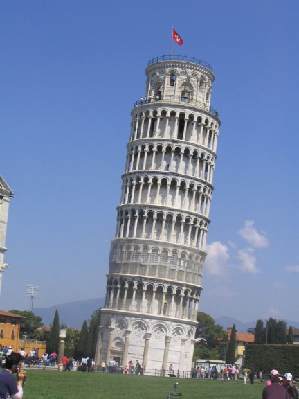 Disegno di Torre di Pisa da colorare