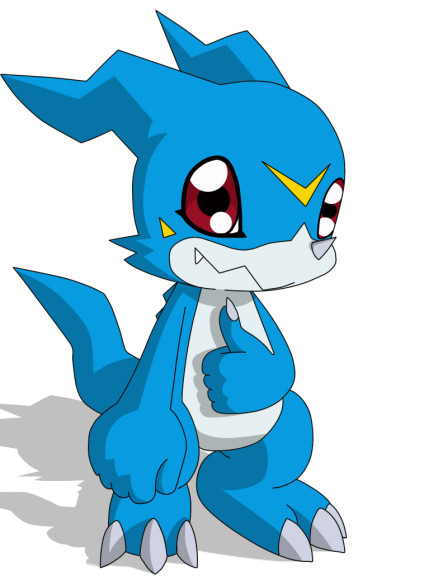 Disegno di Veemon Digimon da colorare