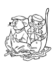 Bernard And Bianca Bernard And Bianca coloring page