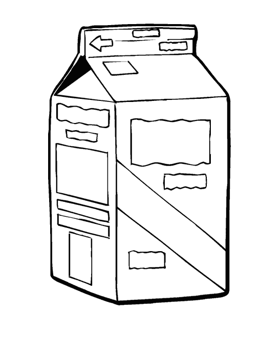 Milk Can coloring page