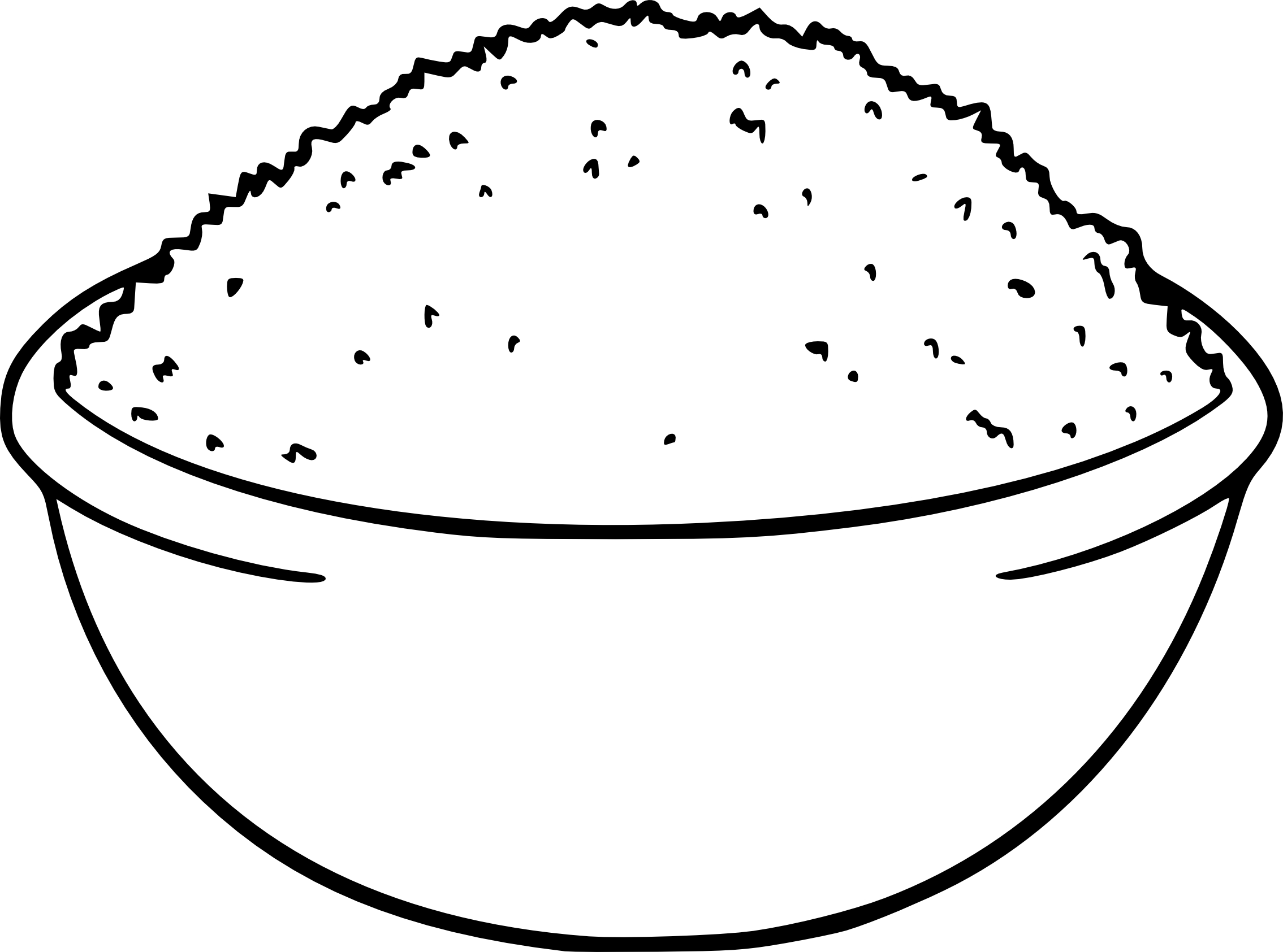 Rice Bowl coloring page