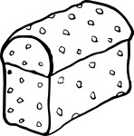 Brioche coloring page