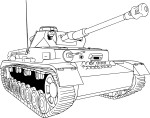 War Chariot coloring page